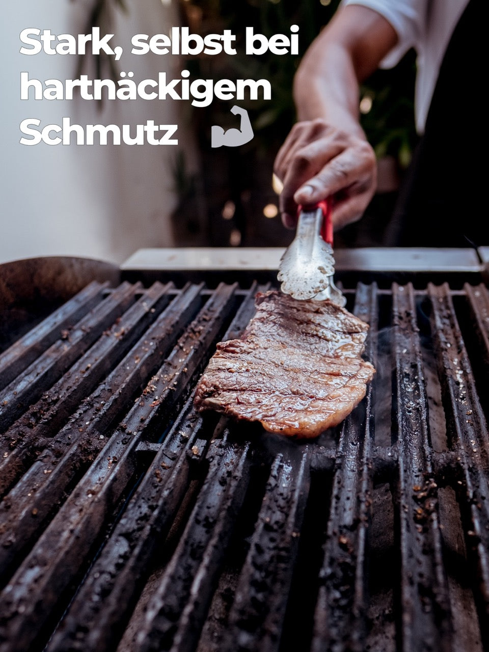 Bundle Messing Grillbürste & Spültücher Schwarz (BBQ Basics)