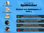 Bier Spültücher bedruckt (5x) als nette Geschenkidee