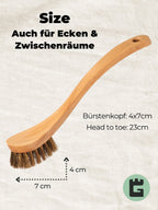 B-Ware Grillbürste Messing für Gussrost & Grillrost