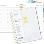 Wochenplaner 2024 Ringbuch A4 - Heavenly Premium Terminplaner - Grünschloss