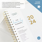 Wochenplaner 2024 Ringbuch A4 - Heavenly Premium Terminplaner - Grünschloss