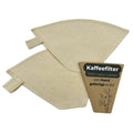 Kaffeefilter Filtertüten aus Leinen wiederverwendbar - 2x Set