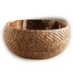 Kokosnuss Schale Aztec Design (M)