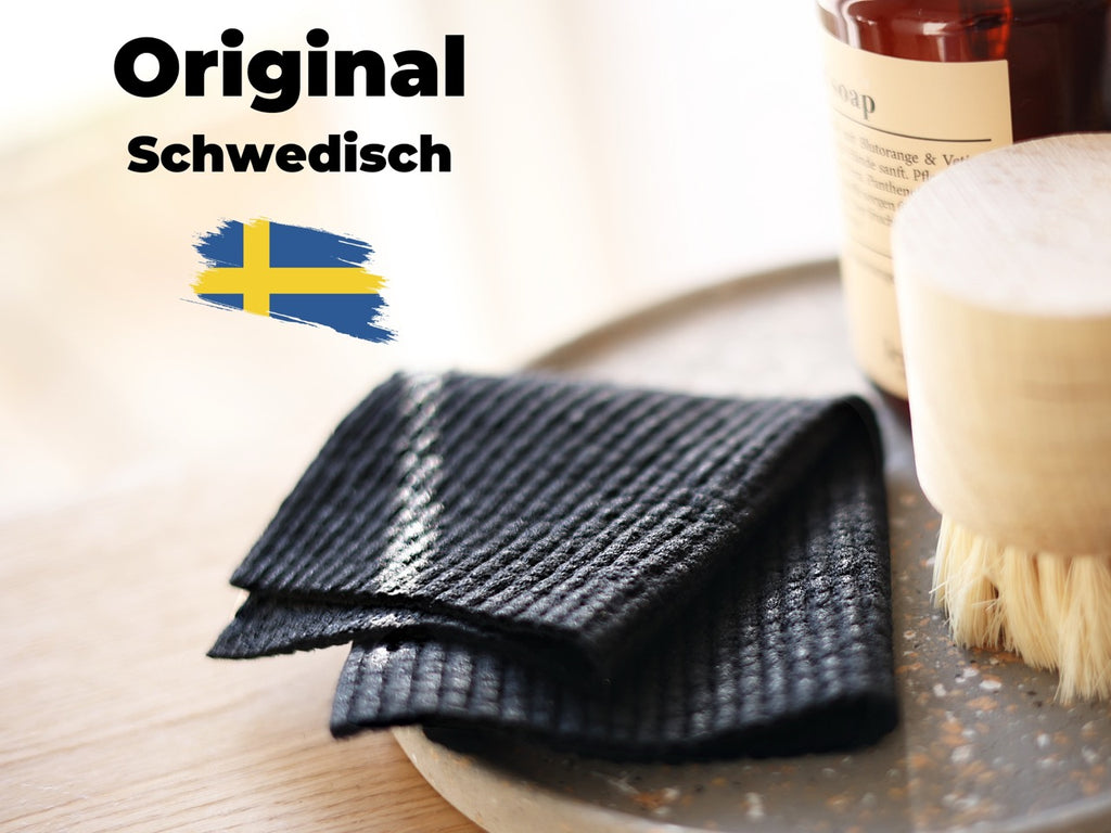 Spüllappen Rotwein Winter Edition - saugstarke Schwammtücher Plastikfrei