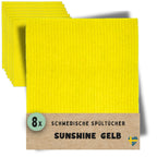 8x Spültücher Gelb (Sunshine)