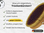Klosterbürste mit Kupfer hilft gegen Cellulite für straffere haut