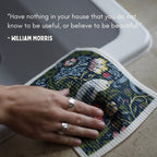 3x Art Spültücher waschbar - Original William Morris Golden Lily